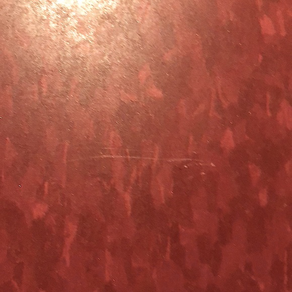 VCT (vinyl tile) Remnants - Marbled Red - Picture 2 of 4